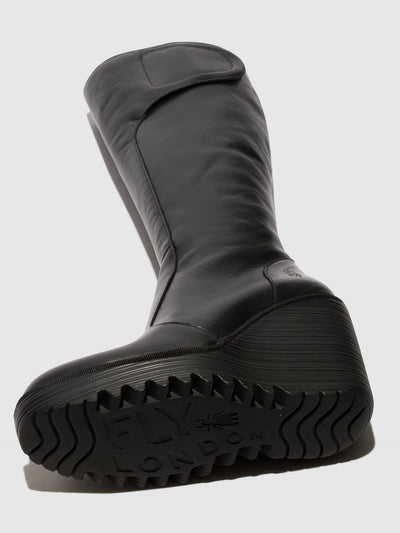 Zip Up Boots DELL464FLY BLACK