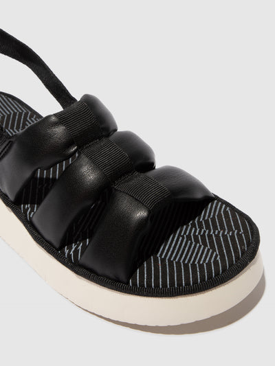 Sling-Back Sandals CAZI468FLY BLACK