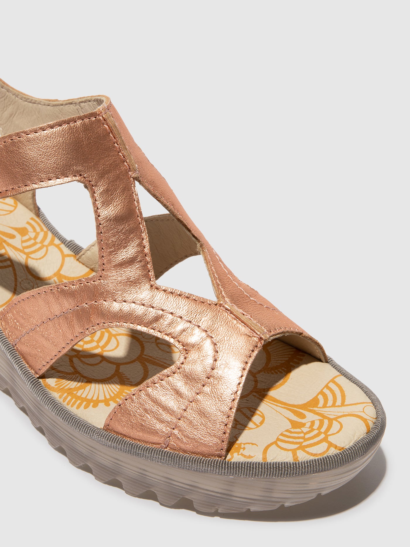 Velcro Sandals YOTU472FLY BLUSH GOLD