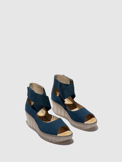 Velcro Sandals YEFI473FLY BLUE