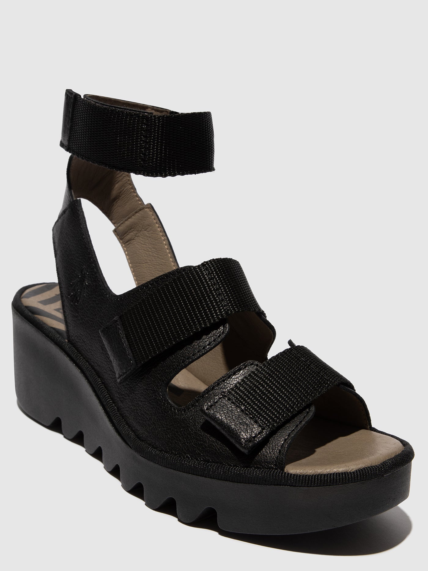 Velcro Sandals BECH474FLY BLACK
