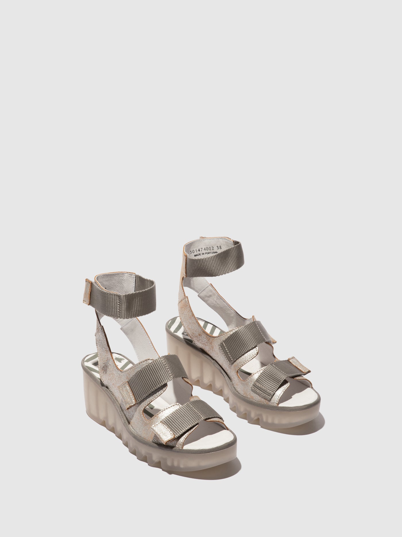 Velcro Sandals BECH474FLY PEARL
