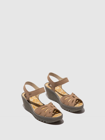 Sling-Back Sandals YAZI479FLY TAUPE