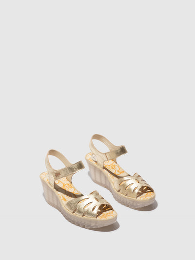 Sling-Back Sandals YAZI479FLY GOLD