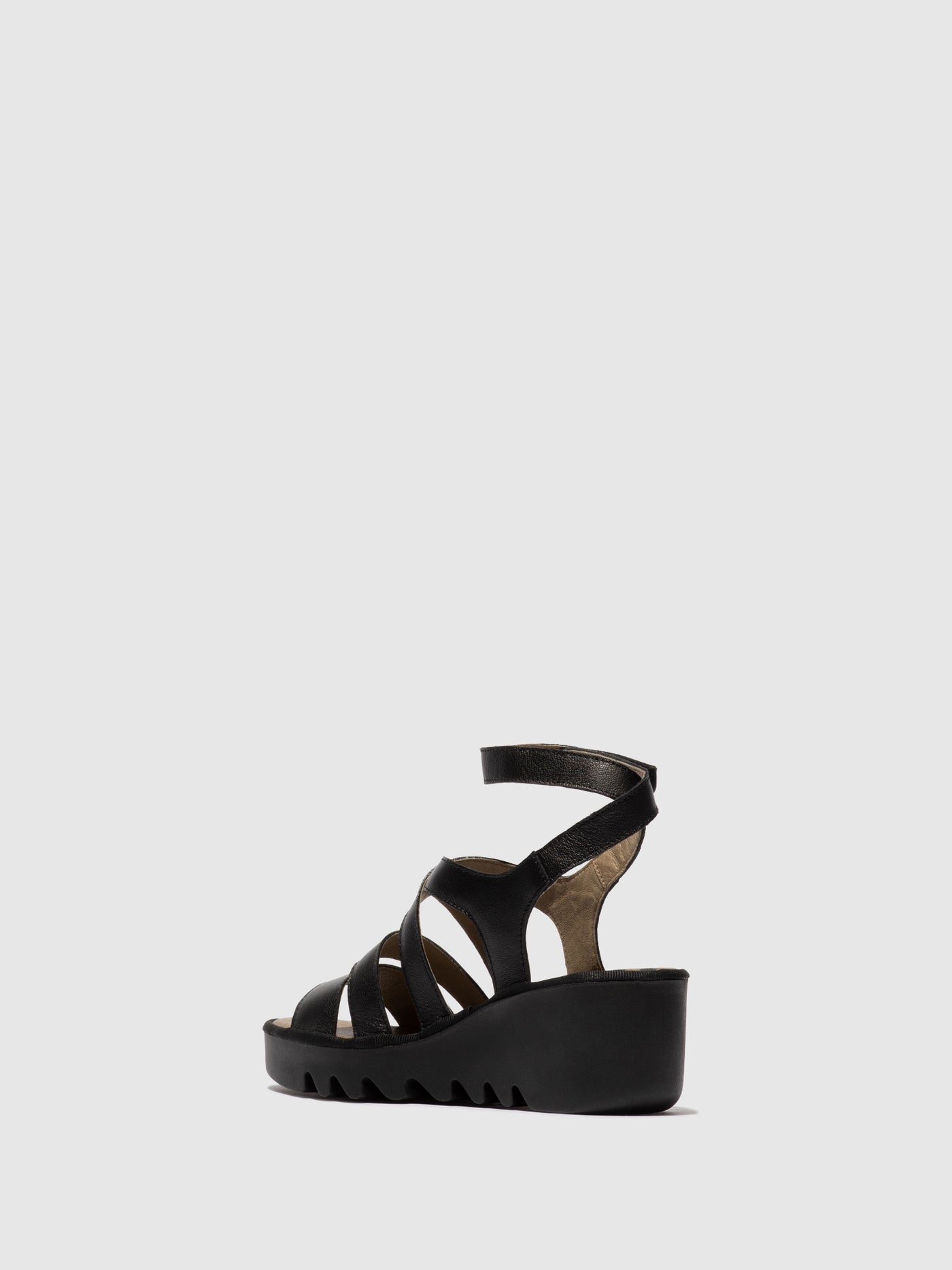 Strappy Sandals BAFY485FLY MOUSSE BLACK