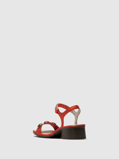 Ankle Strap Sandals EXIE487FLY RED