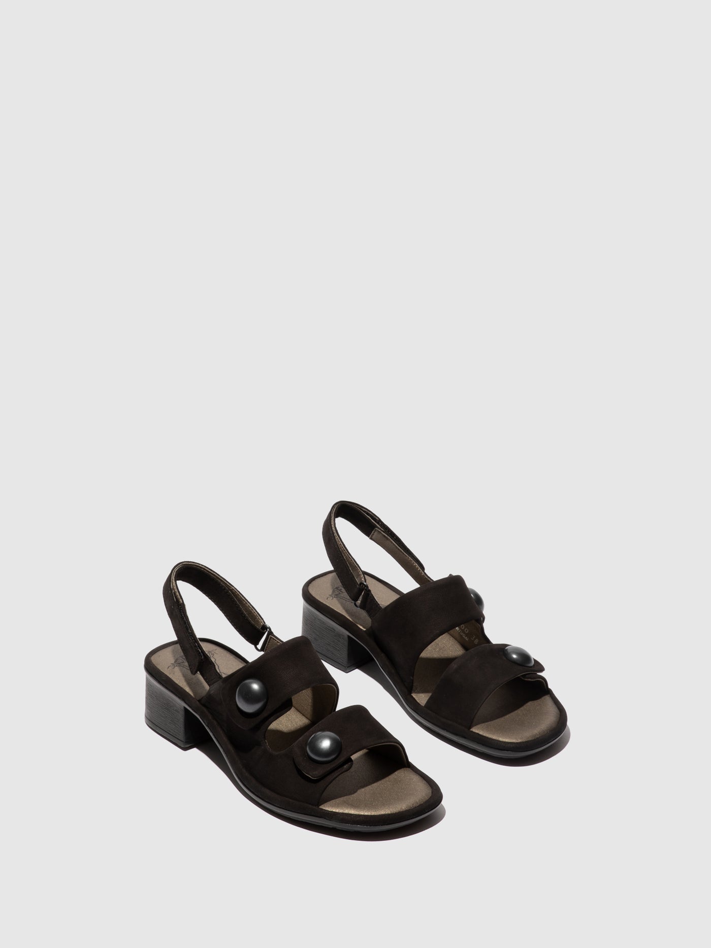 Sling-Back Sandals EBLA489FLY BLACK