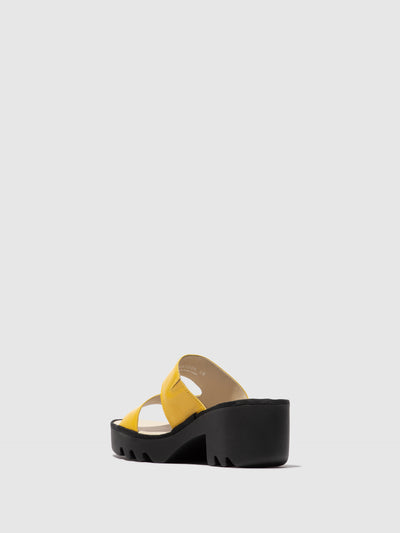 Slip-on Mules TECH493FLY YELLOW