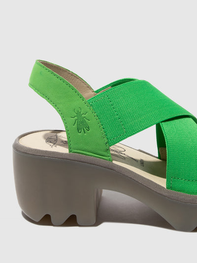 Crossover Sandals TAJI502FLY GREEN