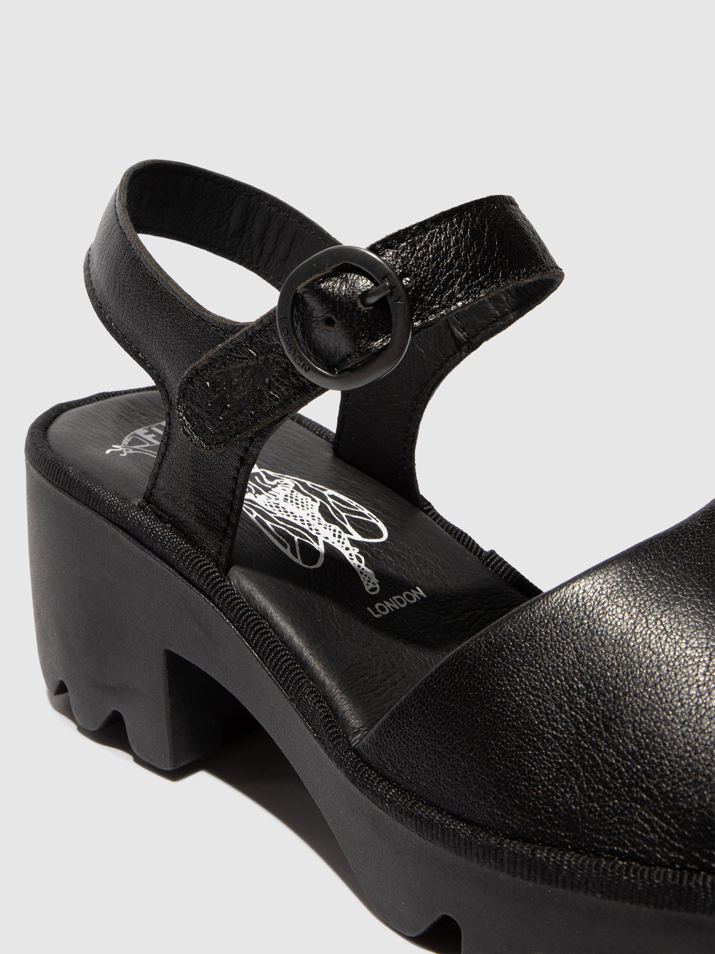Sling-Back Sandals TULL503FLY BLACK/BLACK