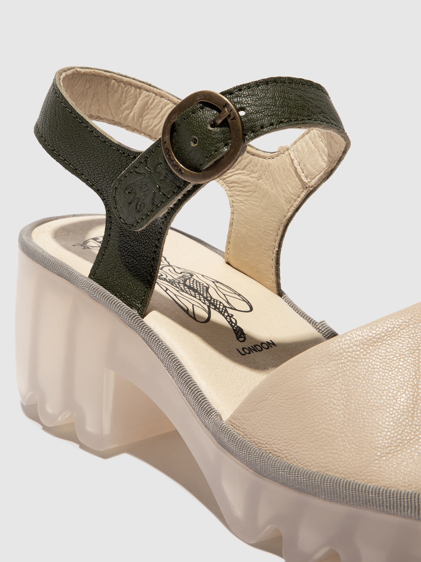 Sling-Back Sandals TULL503FLY TAUPE/ KHAKI