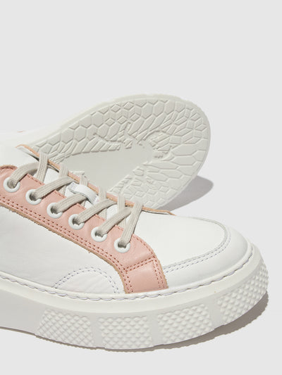 Lace-up Trainers EMMY510FLY WHITE/NUDE/MYNT