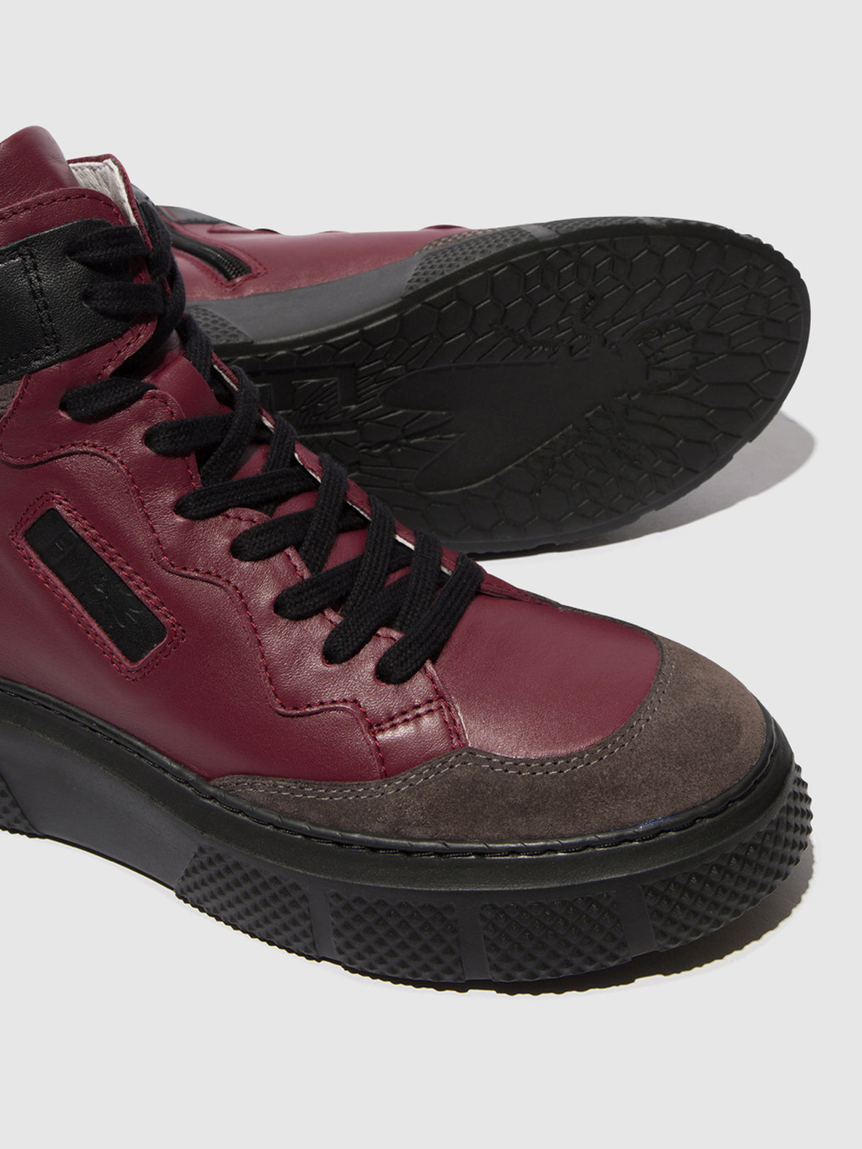 Lace-up Trainers EPPE531FLY GREY/WINE/BLACK