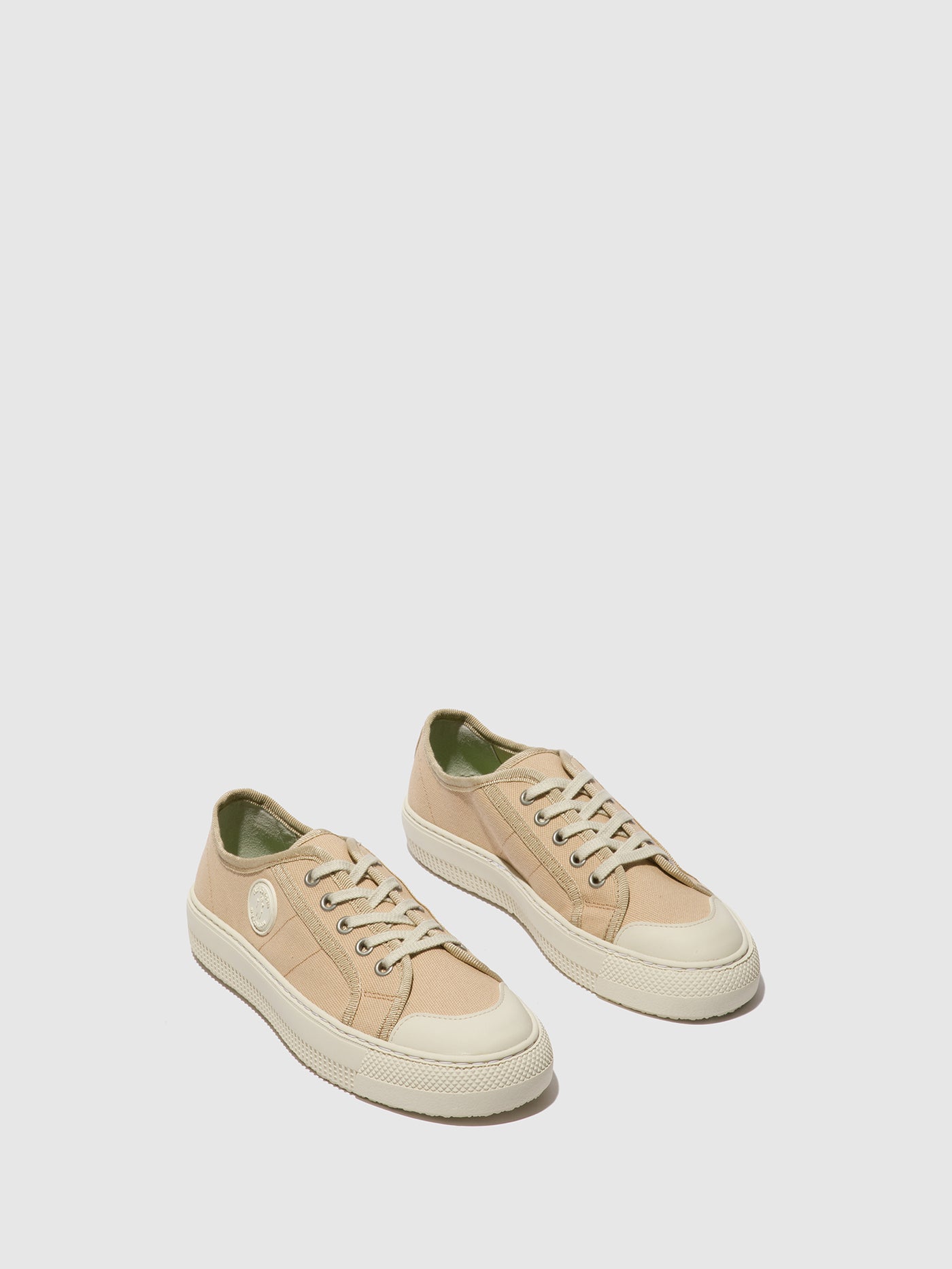 Lace-up Trainers TERE557FLY BEIGE