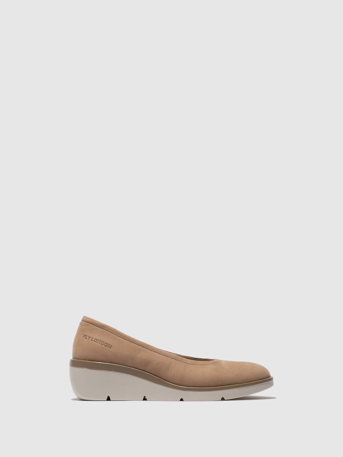 Taupe slip on shoes online