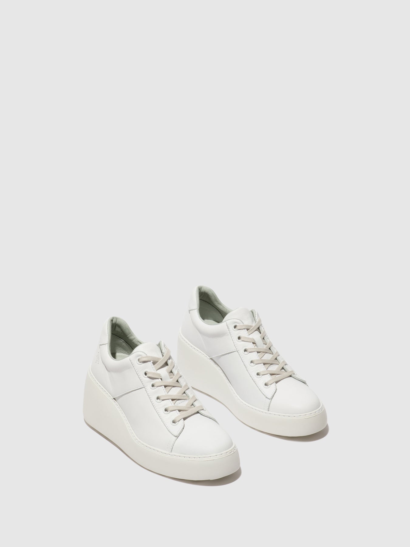Lace-up Trainers DELF580FLY WHITE – Fly London EU