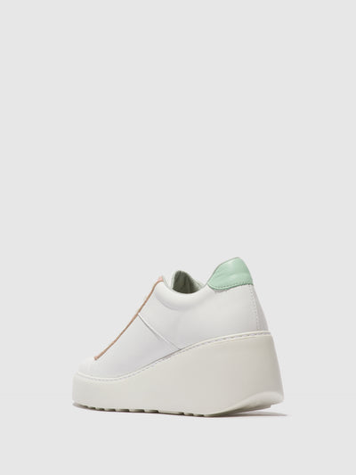 Lace-up Trainers DELF580FLY WHITE/NUDE/MINT