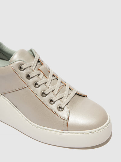 Lace-up Trainers DELF580FLY DUBLIN SILVER