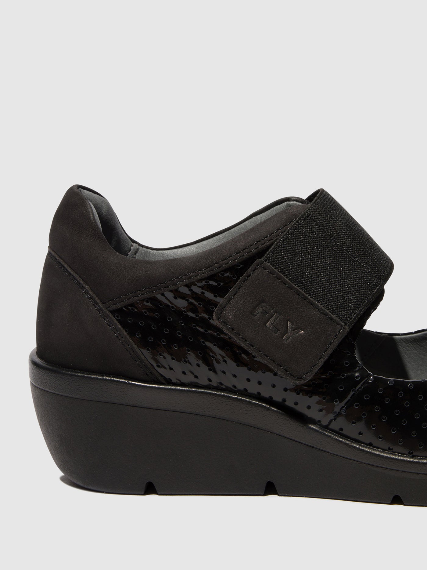 Velcro Shoes NAJE583FLY BLACK