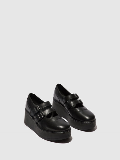Buckle Shoes HEDI255FLY BLACK