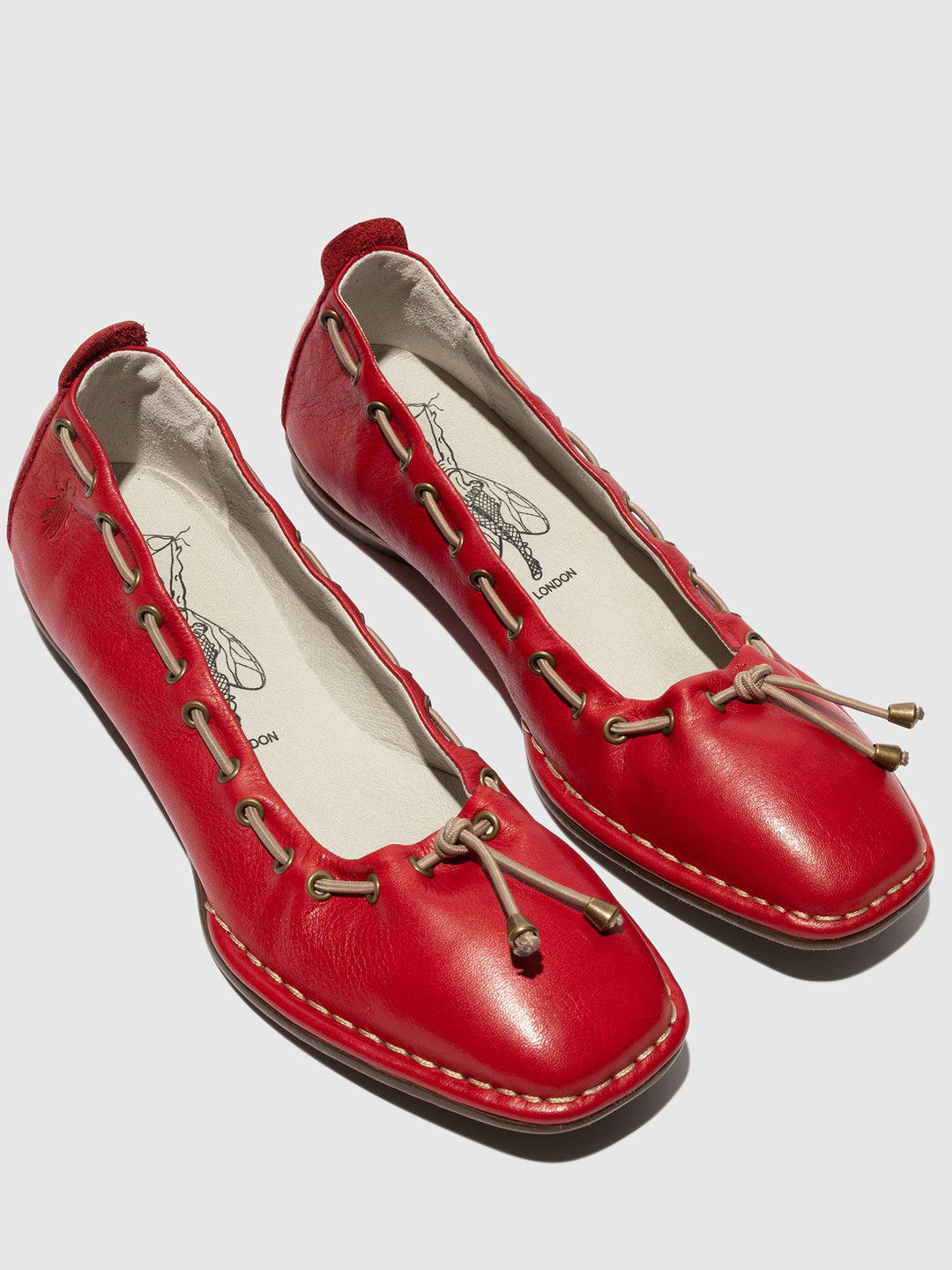 Flat Ballerinas BAPI2647FLY RED – Fly London EU