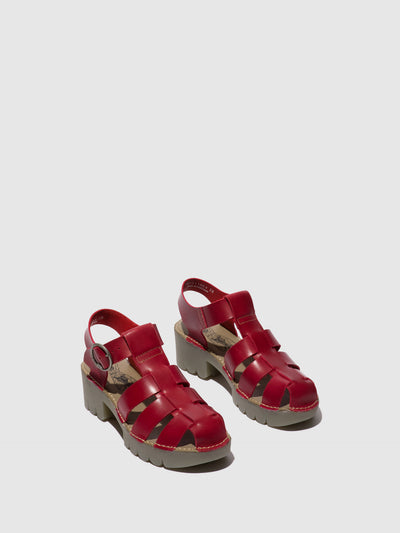 T-Strap Sandals EMME511FLY RED