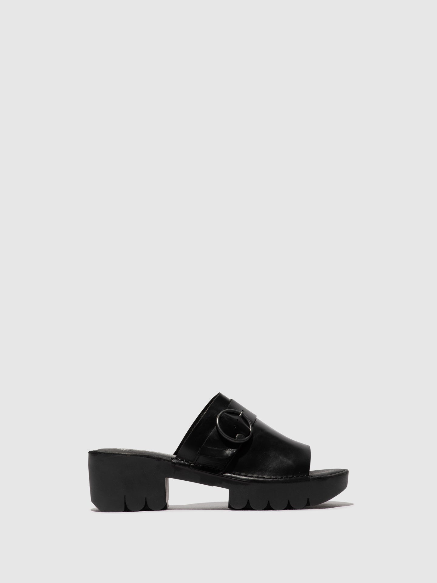 Buckle Mules EPLE519FLY BLACK – Fly London EU