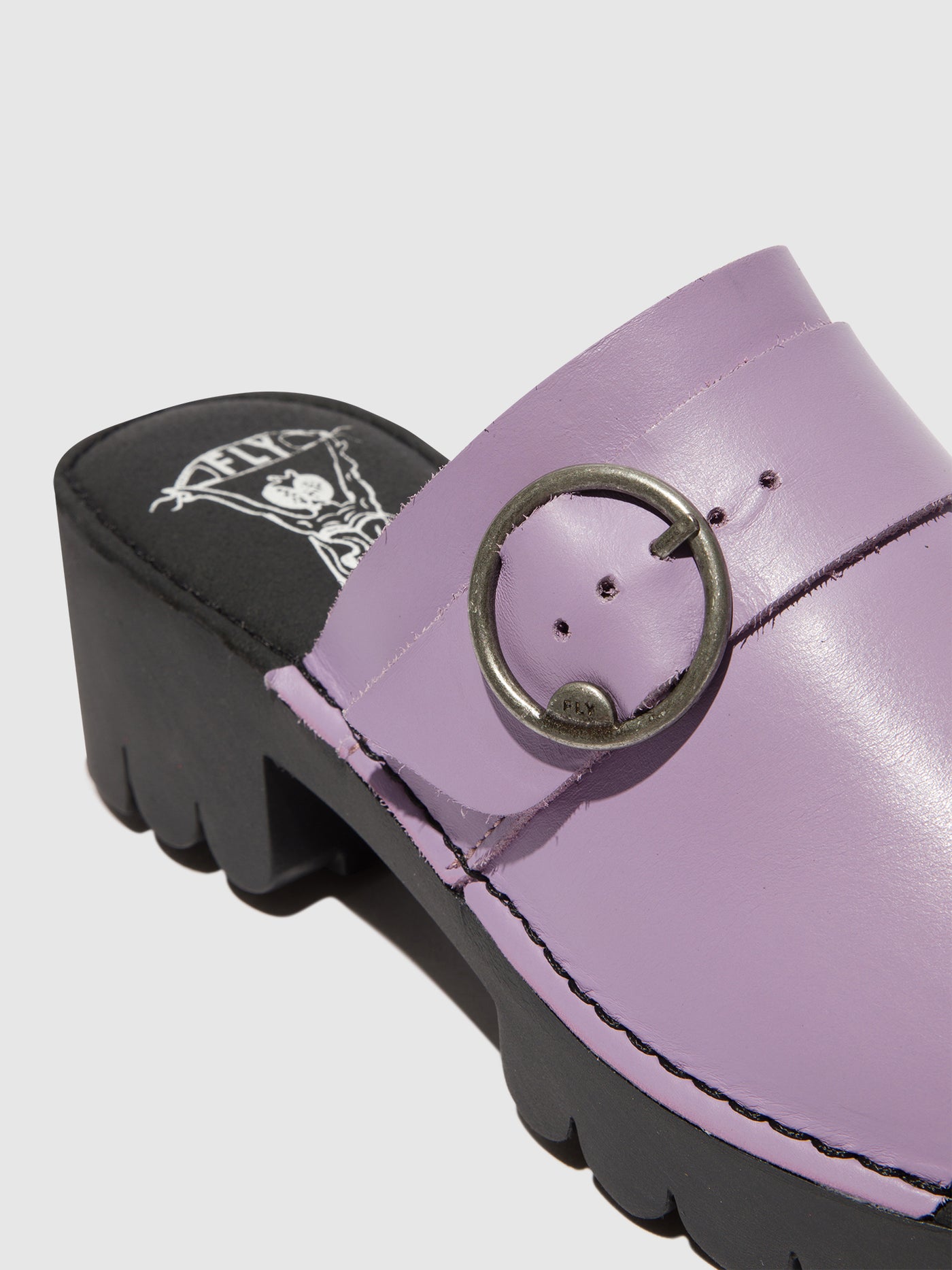 Buckle Mules EPLE519FLY VIOLET