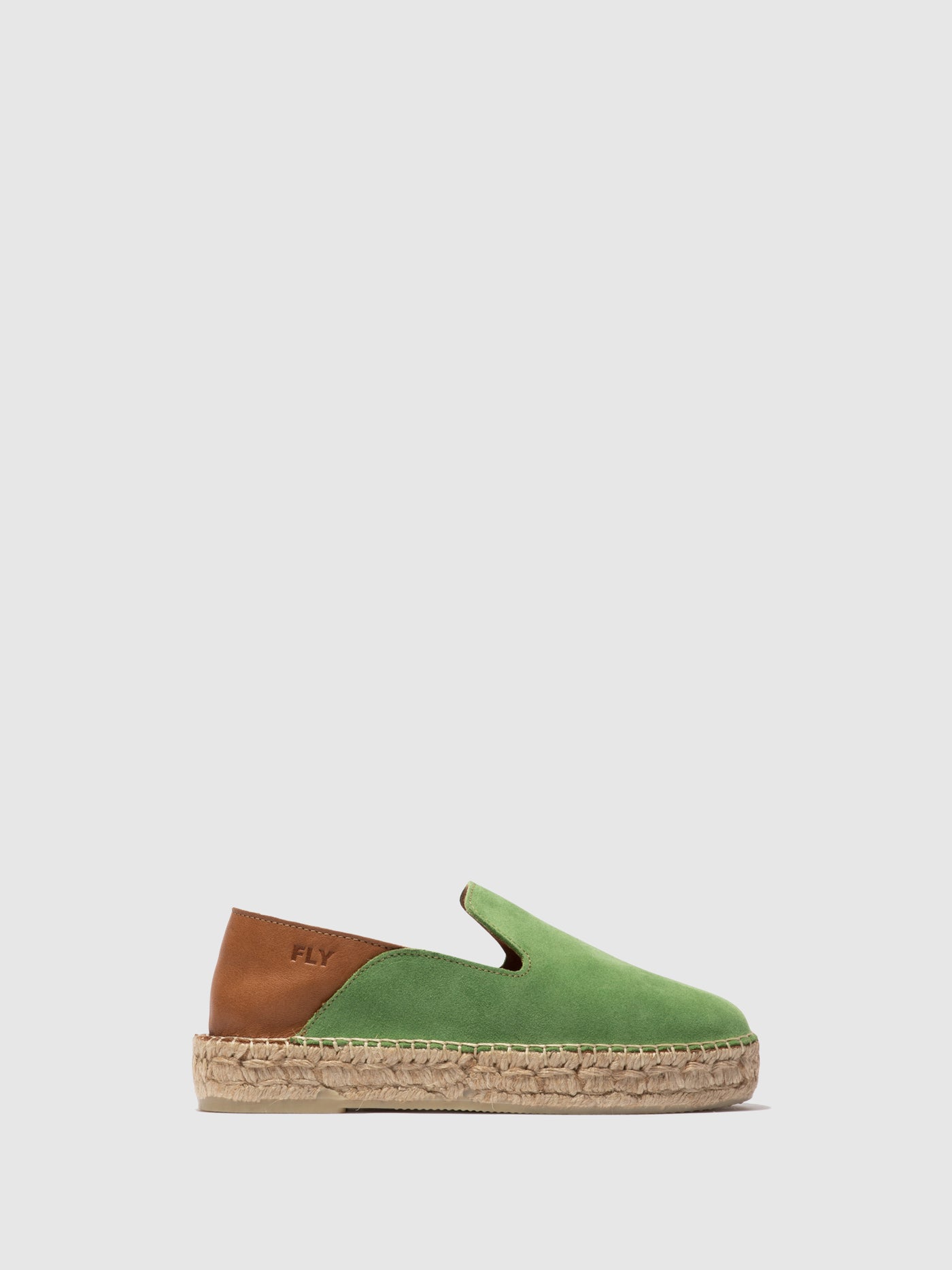 Slip-on Espadrilles PULY522FLY GREEN/TAN