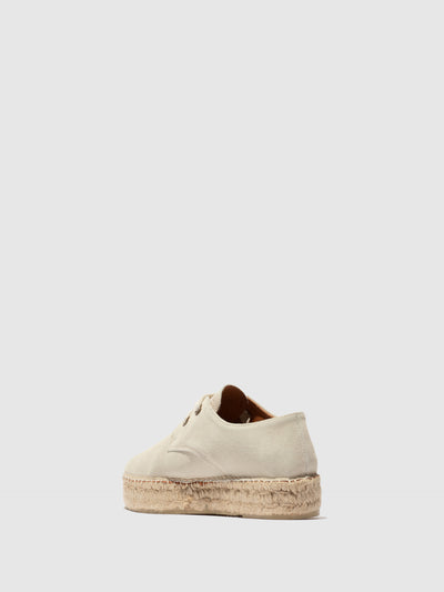 Lace-up Espadrilles PETH525FLY OFFWHITE