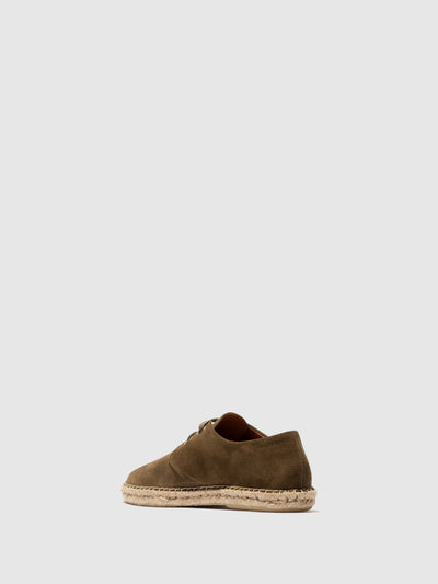 Lace-up Espadrilles SLIN528FLY KHAKI