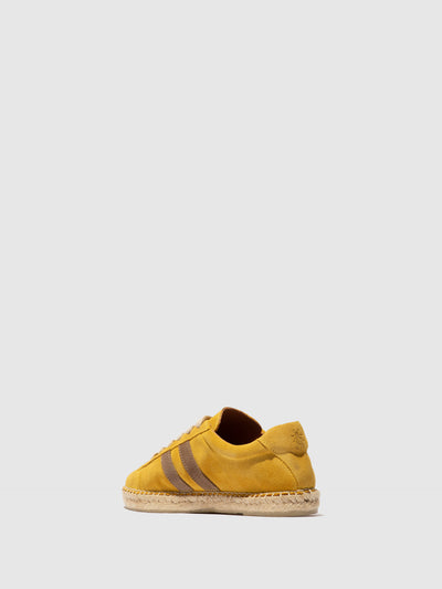 Lace-up Espadrilles SCAW530FLY YELLOW/TAN