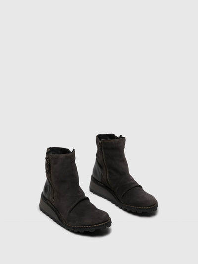 Zip Up Ankle Boots MON944FLY DIESEL